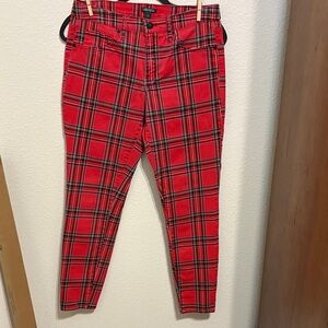 Wild Fable Red and Black Plaid Apparel